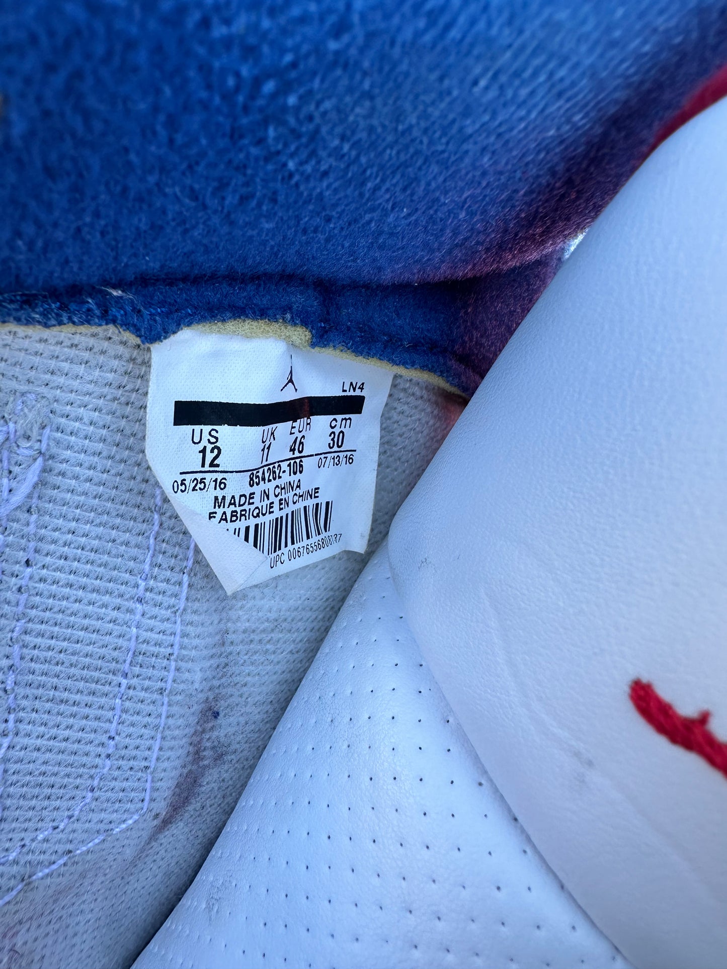 Nike Air Jordan 3 Retro OG ‘True Blue’ (MENS 12)