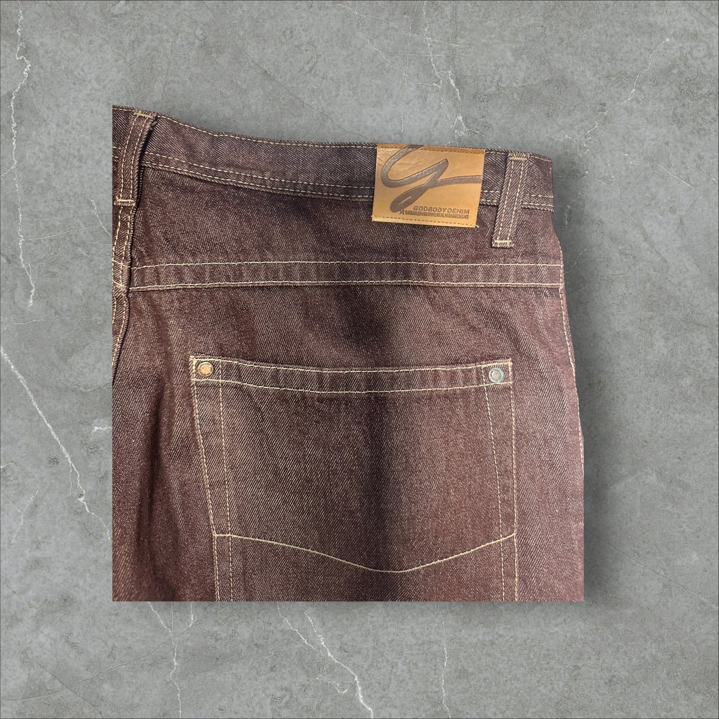 Baggy Brown Jeans (44)