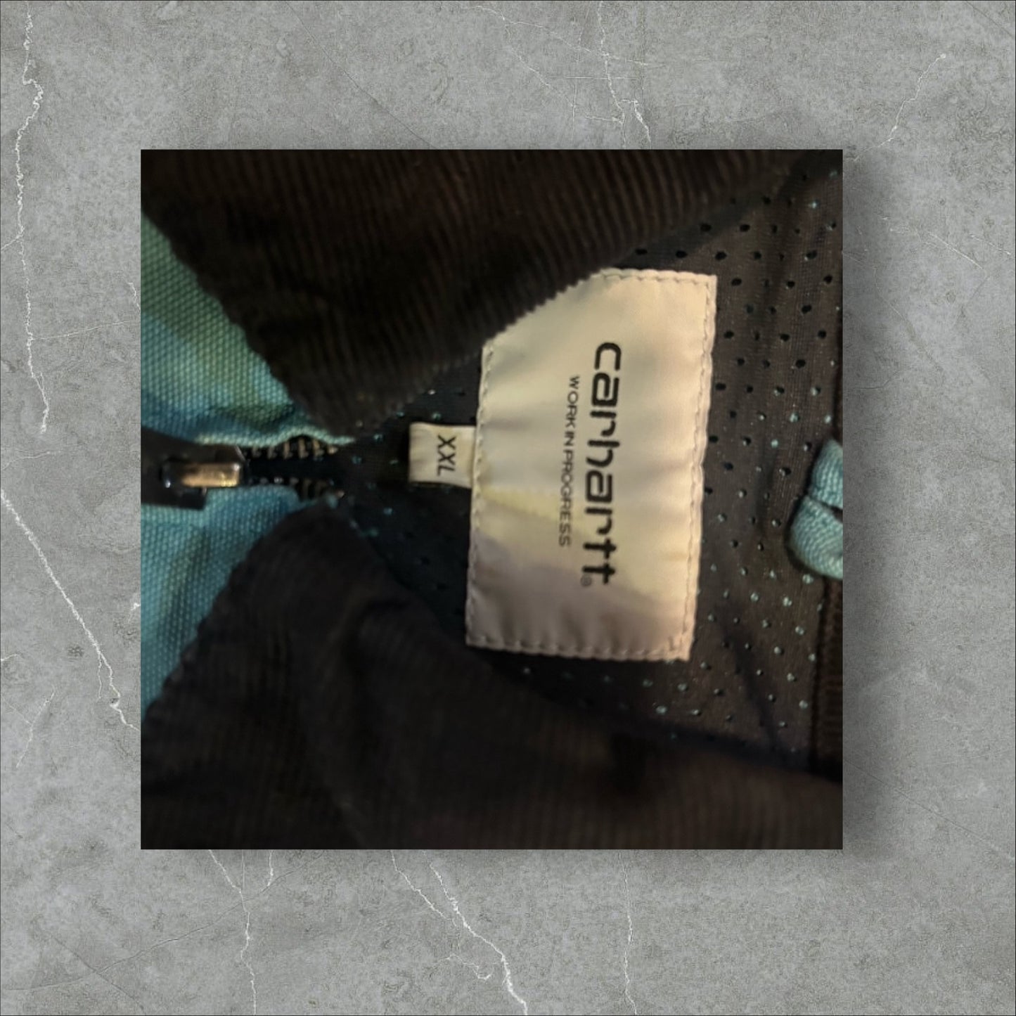 Carhartt Teal WIP Mesh Lining Jacket (XXL)