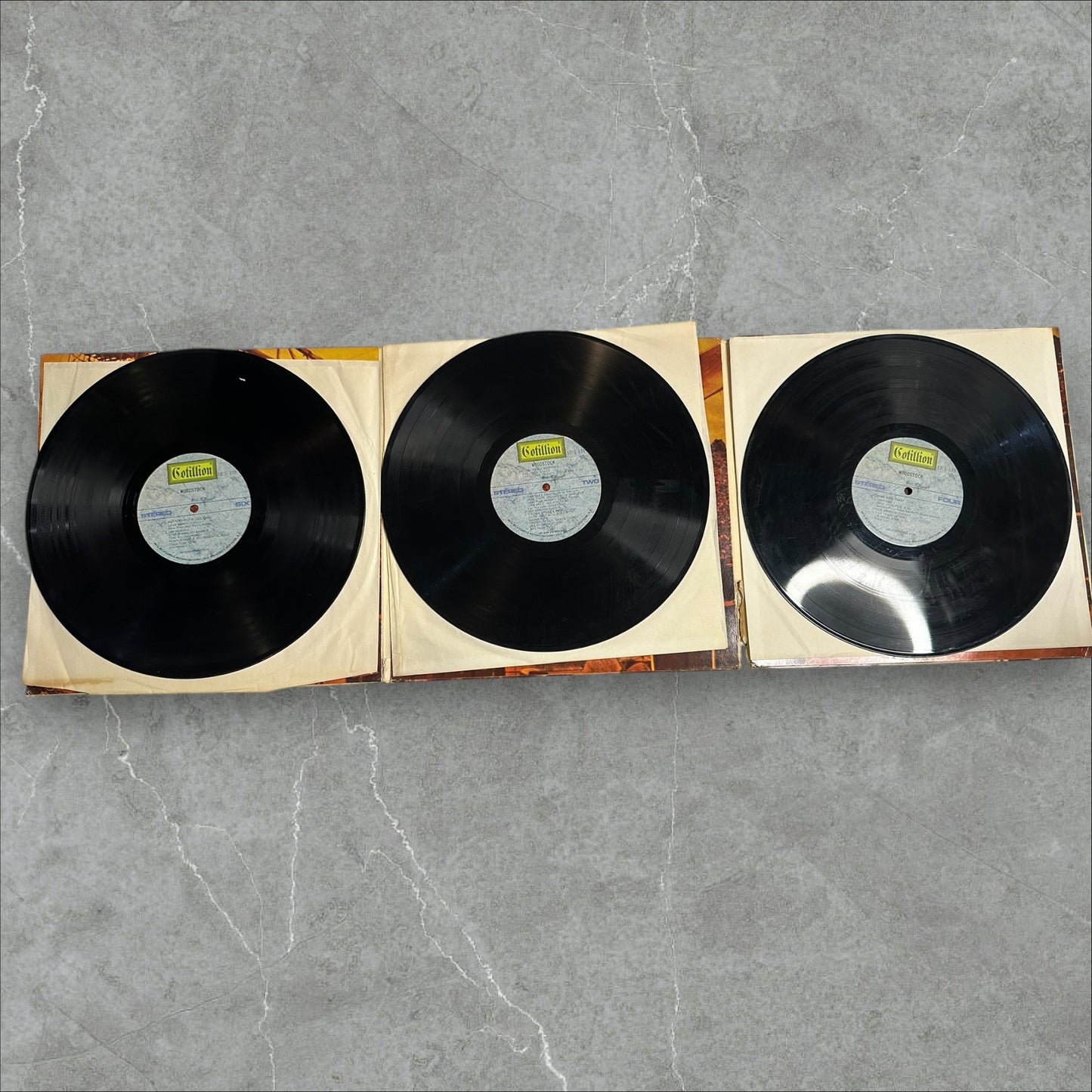 Woodstock 'Music From The Original Soundtrack And More' - 3 Record Set - 1970