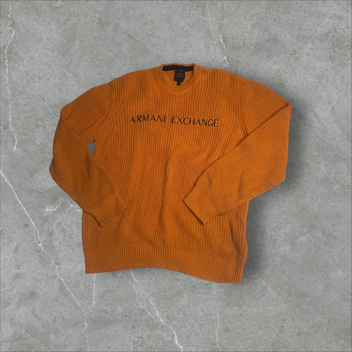 Orange Armani Sweater (M)