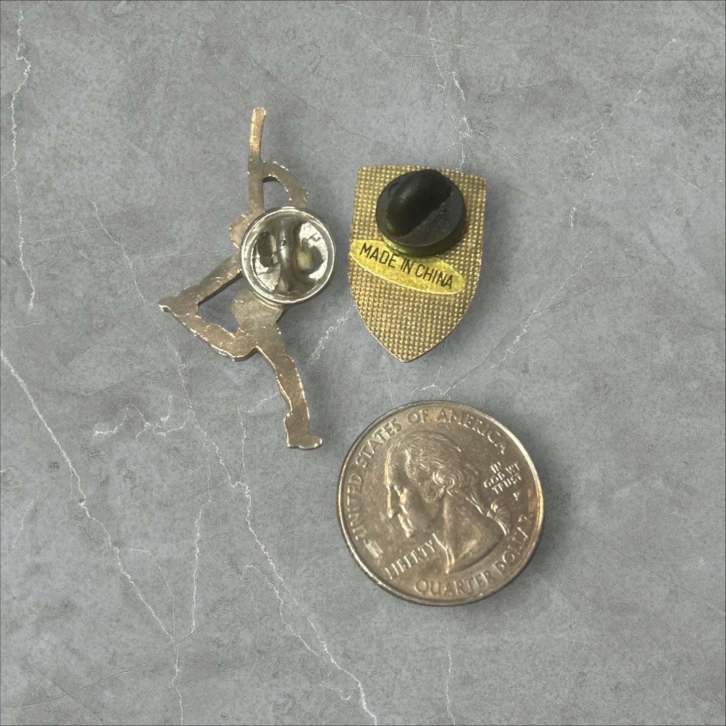 US Army MAC & Naked Circus Lady Pin Set