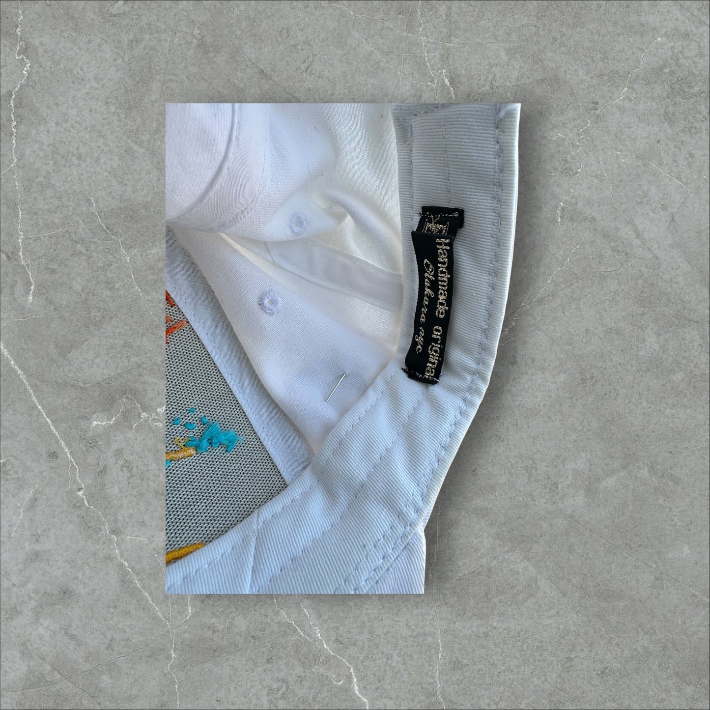 Embroidered Greek Hat