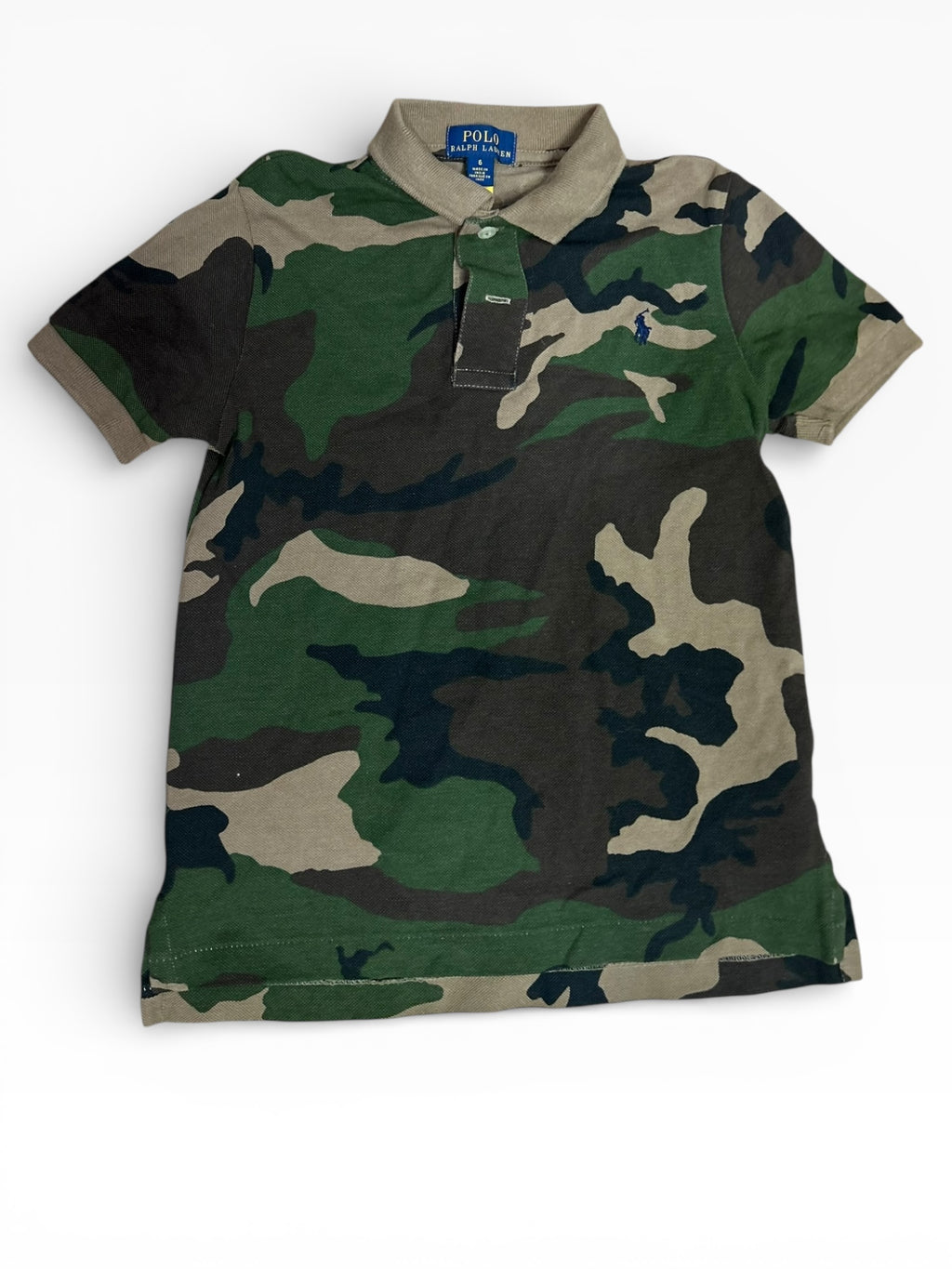 Polo Ralph Lauren Toddler Boys Camo Cotton Polo