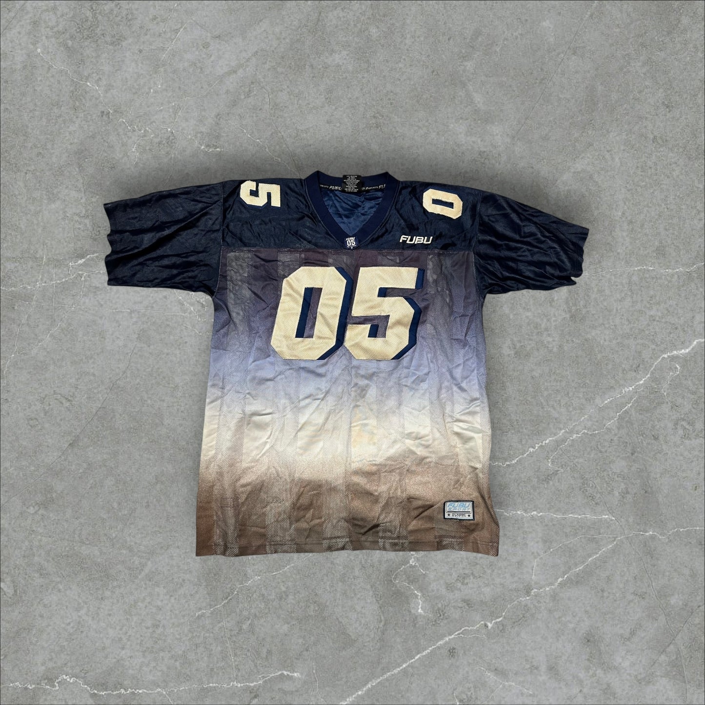 FUBU 05’ Blue Ombré Jersey (XL)