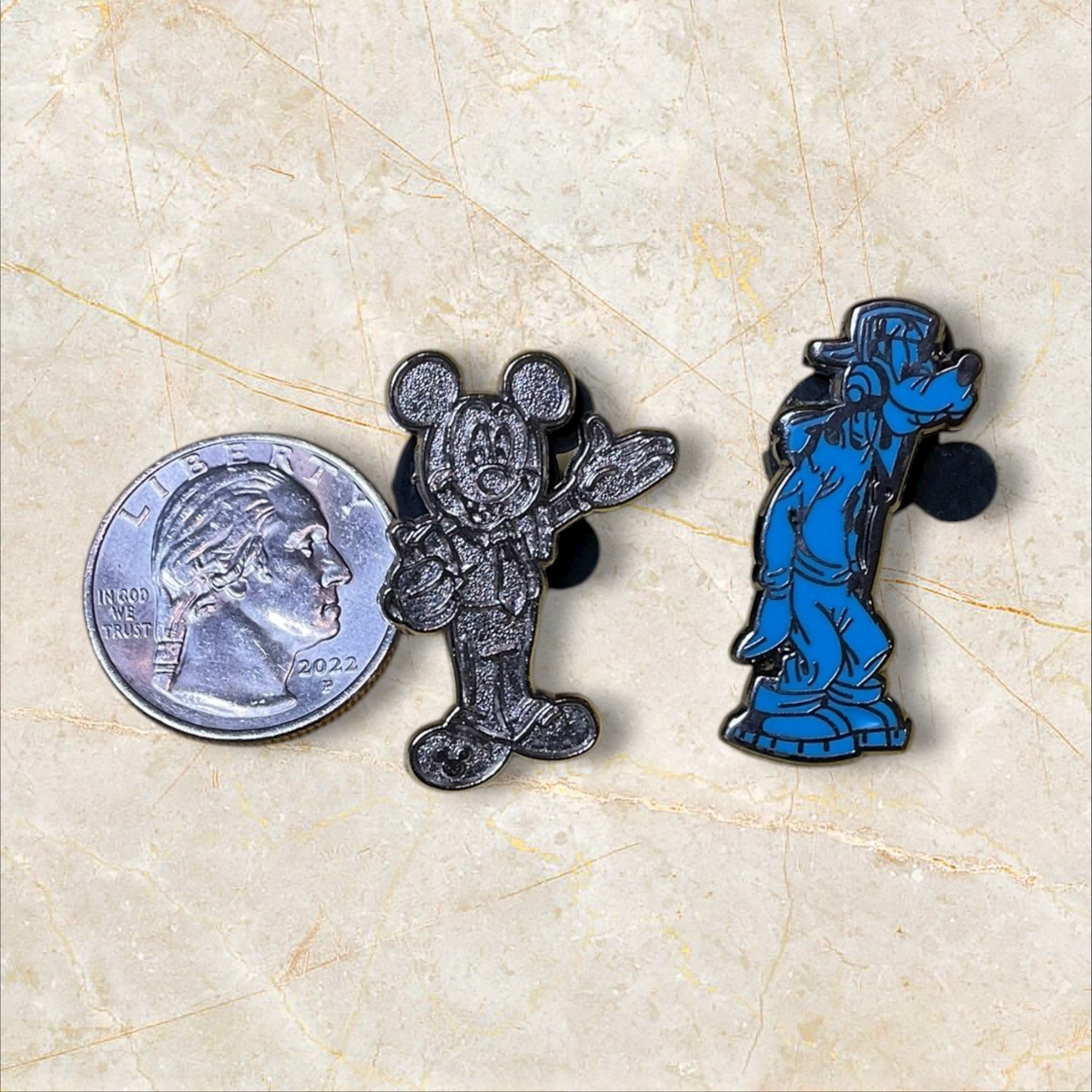 Mickey Goofey Disney Pin Bundle