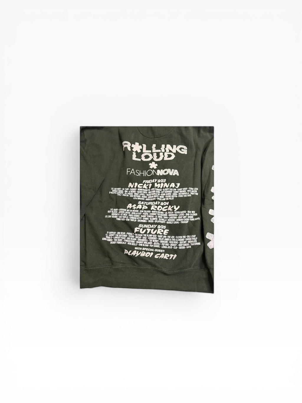 Rolling Loud NYC Fashion Nova Concert Hoodie (XL)