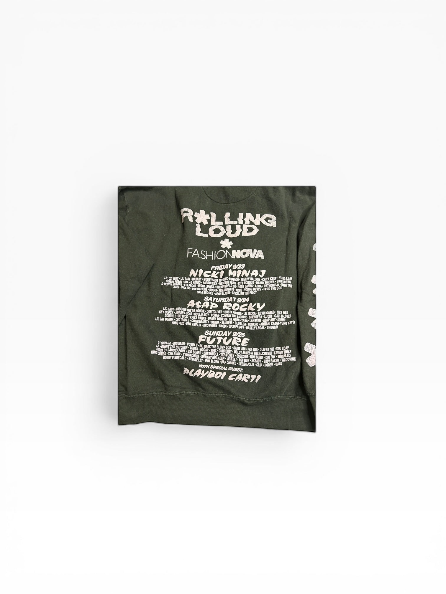 Rolling Loud NYC Fashion Nova Concert Hoodie (XL)