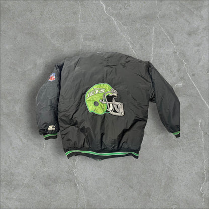 Starter New York Jets Puffer Jacket NFL Parka (XL)