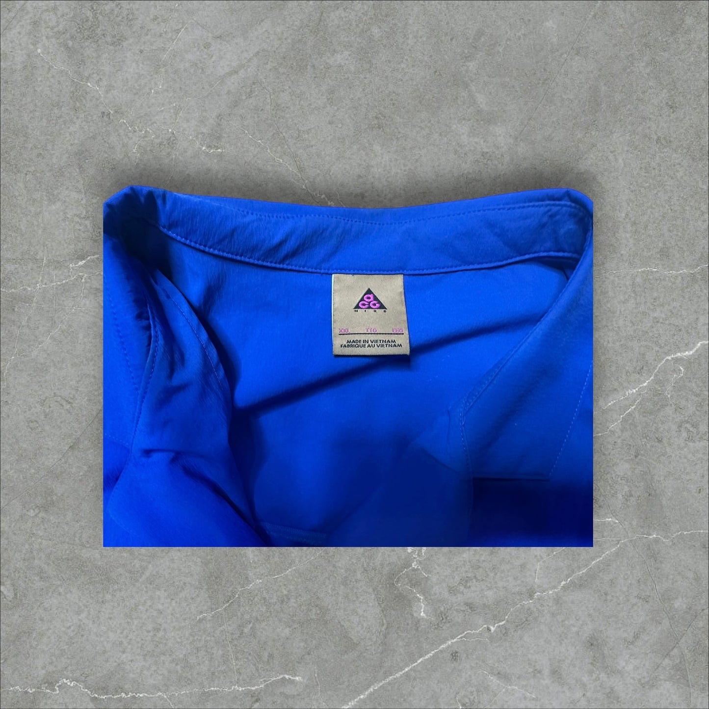 Nike ACG Short Sleeve Zip Up Shirt (XXL)