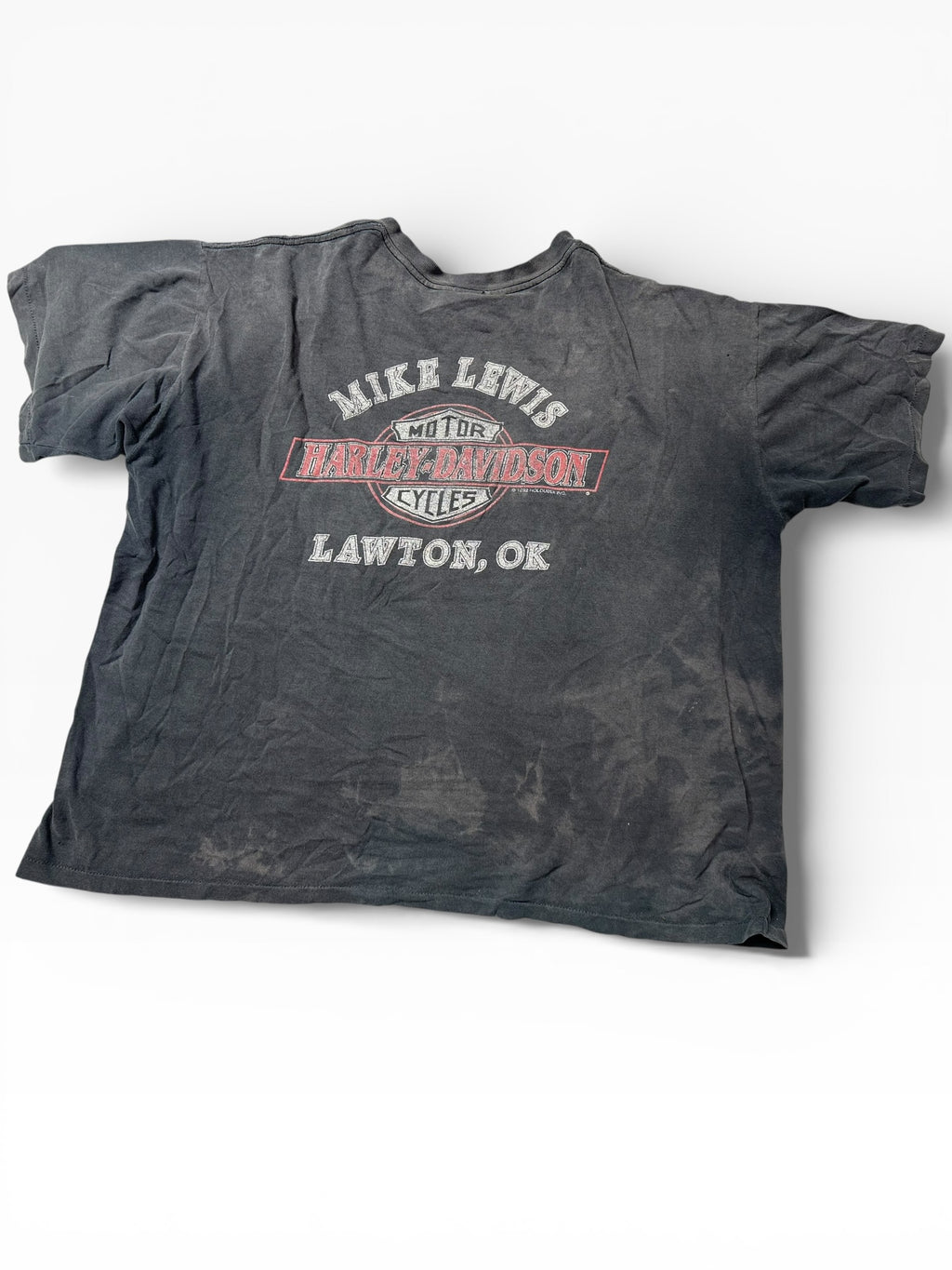 Vintage Harley Davidson Motorcycle Graphic Tee (XXL)
