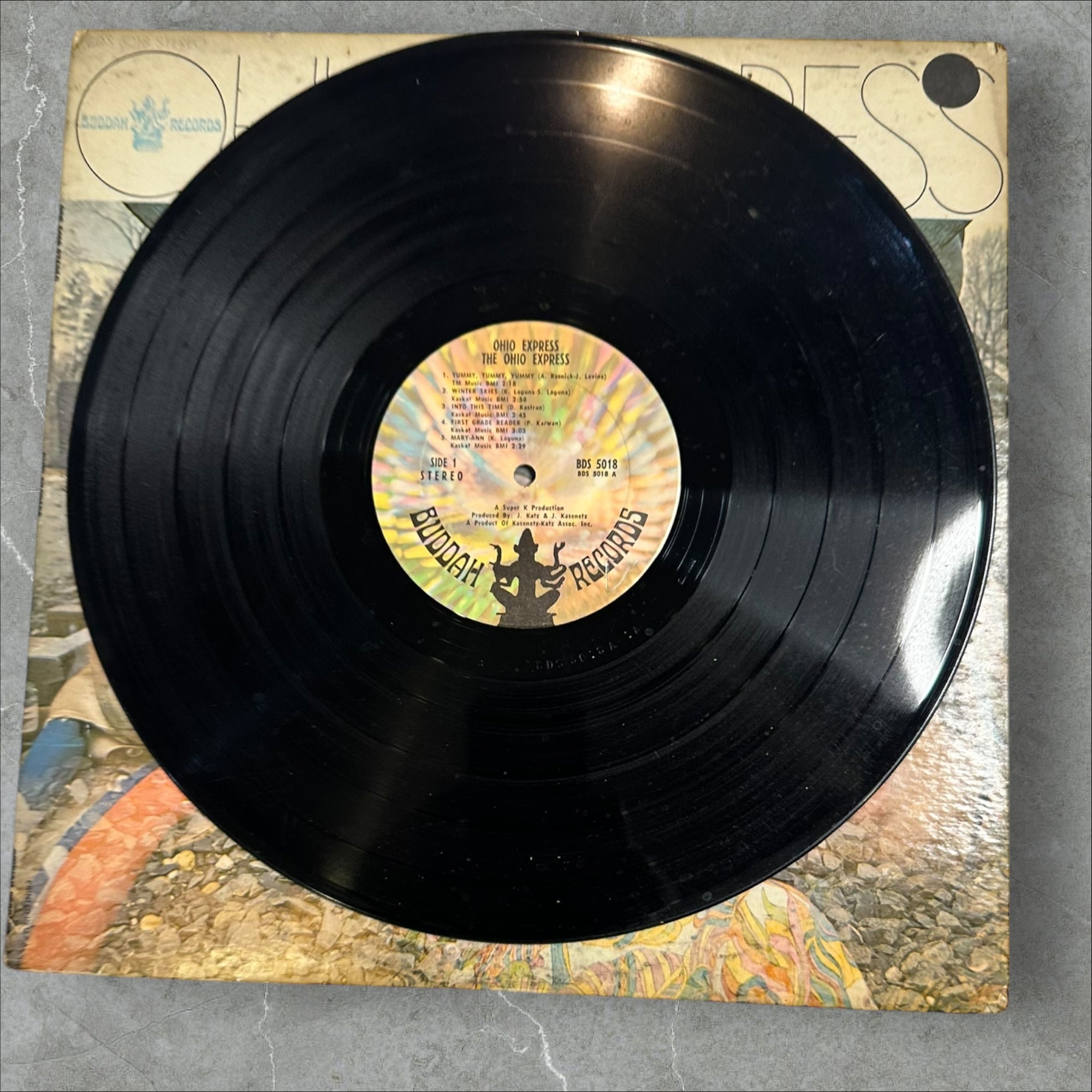 Ohio Express Yummy Yummy Buddah 1968 Vintage Vinyl Record