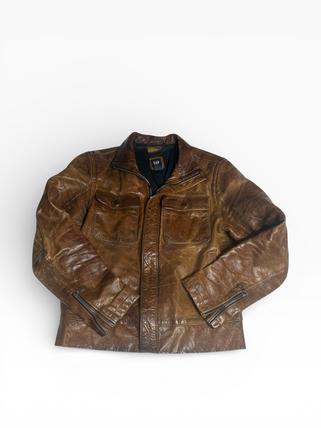 Gap Leather Jacket (XL)