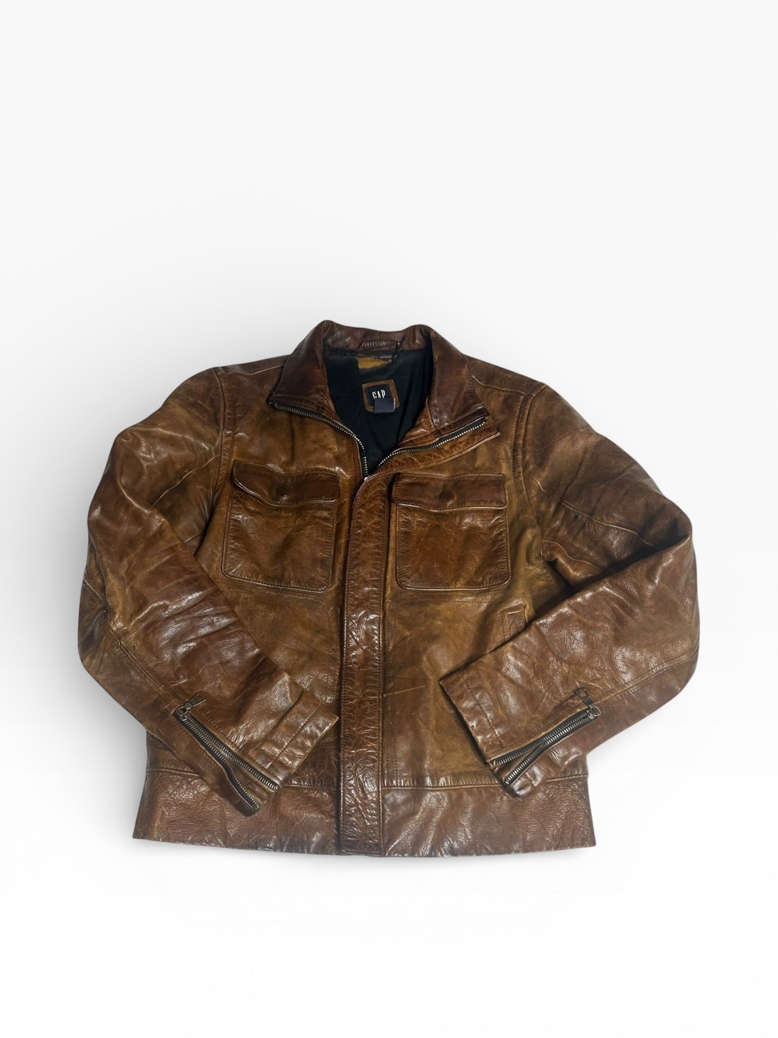 Gap Leather Jacket (XL)