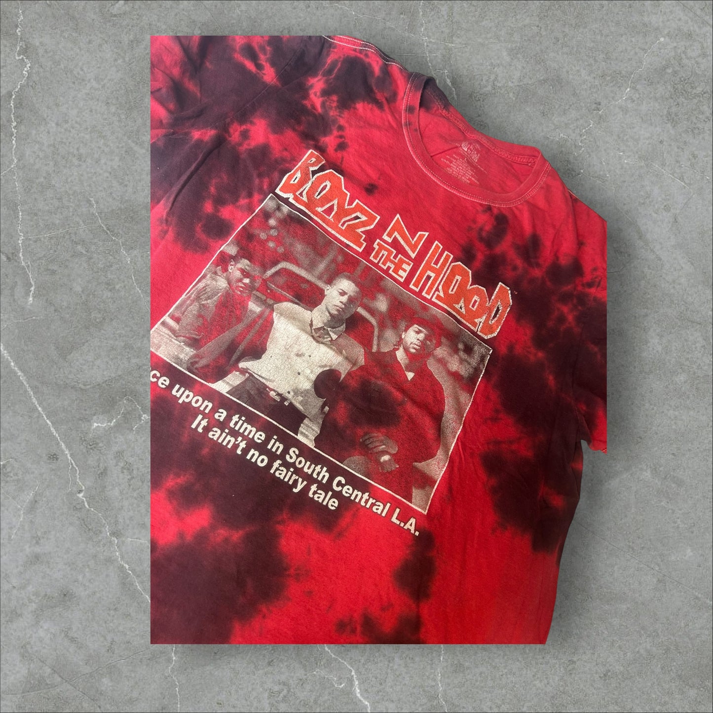 Boys In The Hood Tie- Dye Graphic Tee (L)