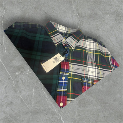 Polo Ralph Lauren Plaid Classic Fit Quarter Button(2XB)