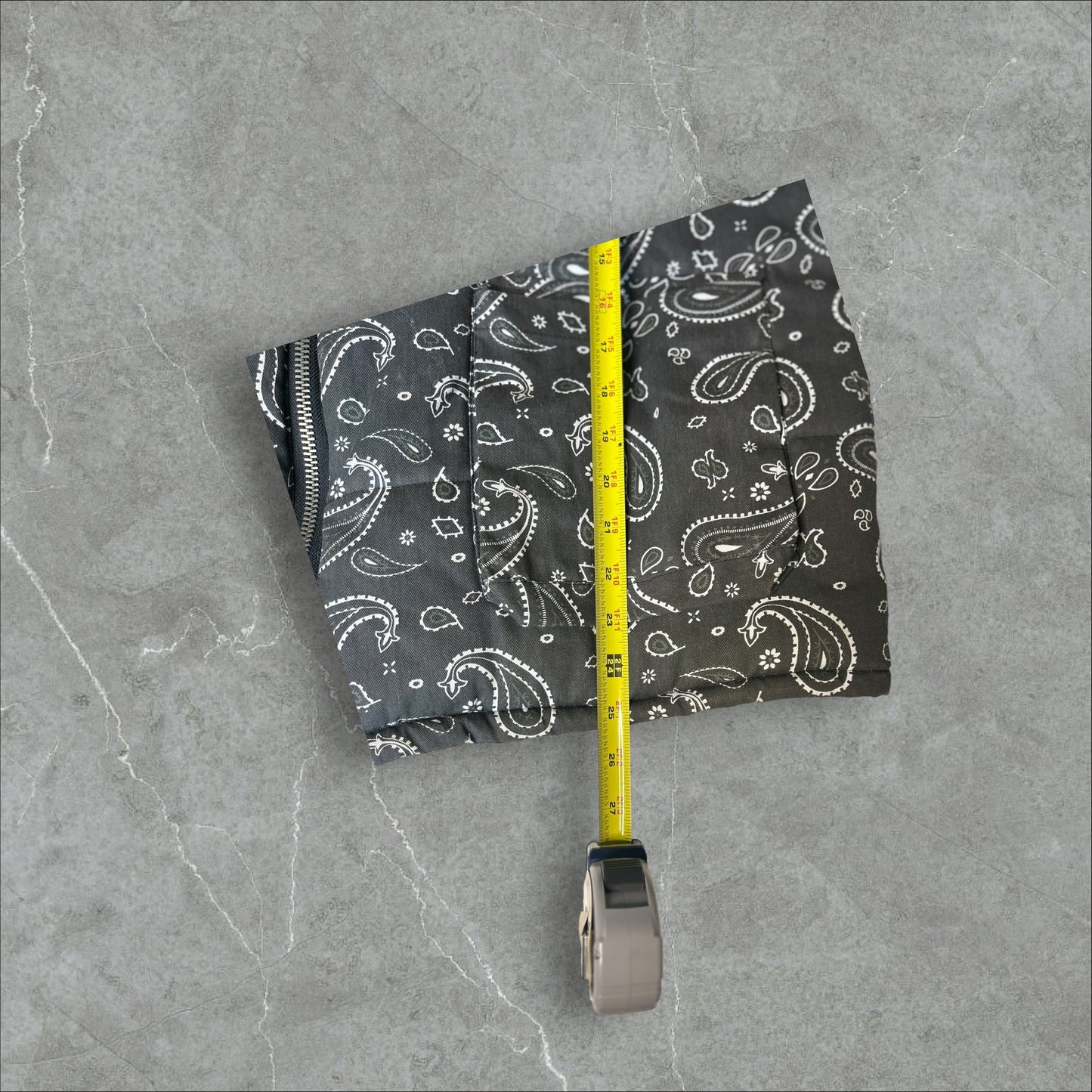 Mnml Paisley Crop Jacket (XL)