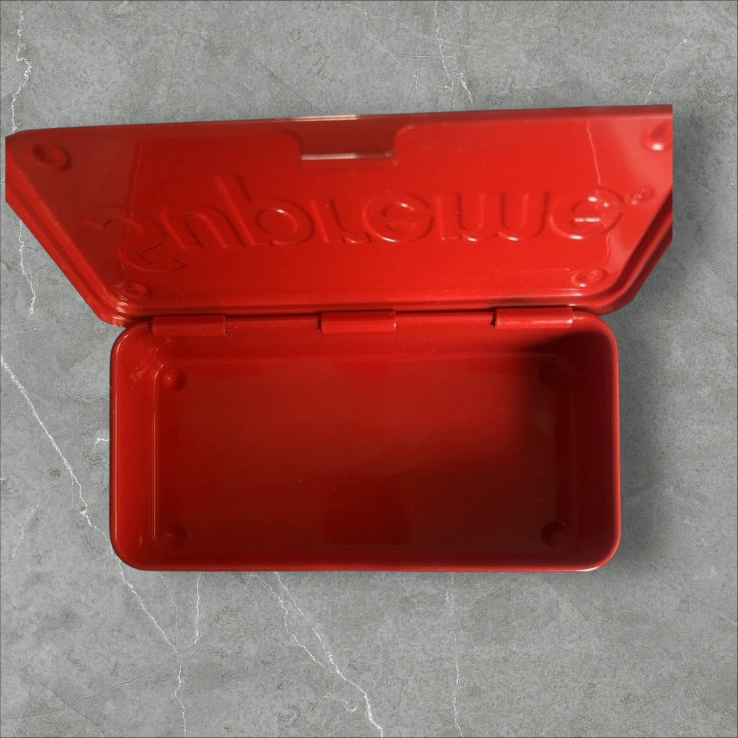 Supreme Large Flip Top Metal Box SS13