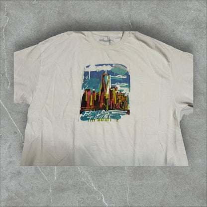 Steve Keene ‘Freedom Towers’ Graphic Tee(XL)
