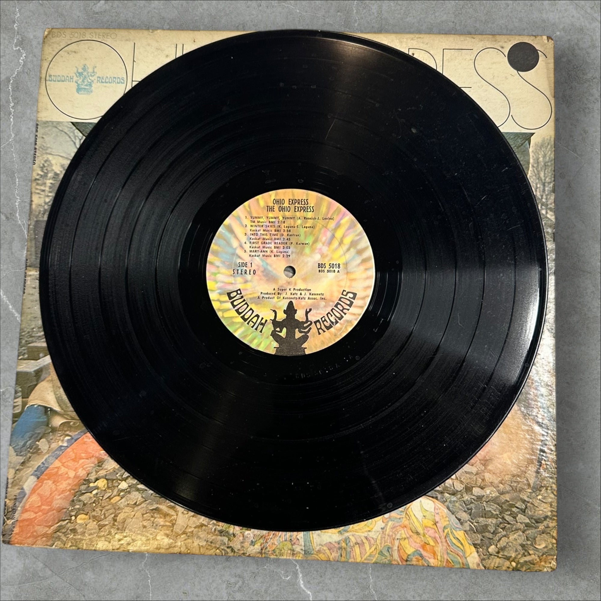 Ohio Express Yummy Yummy Buddah 1968 Vintage Vinyl Record
