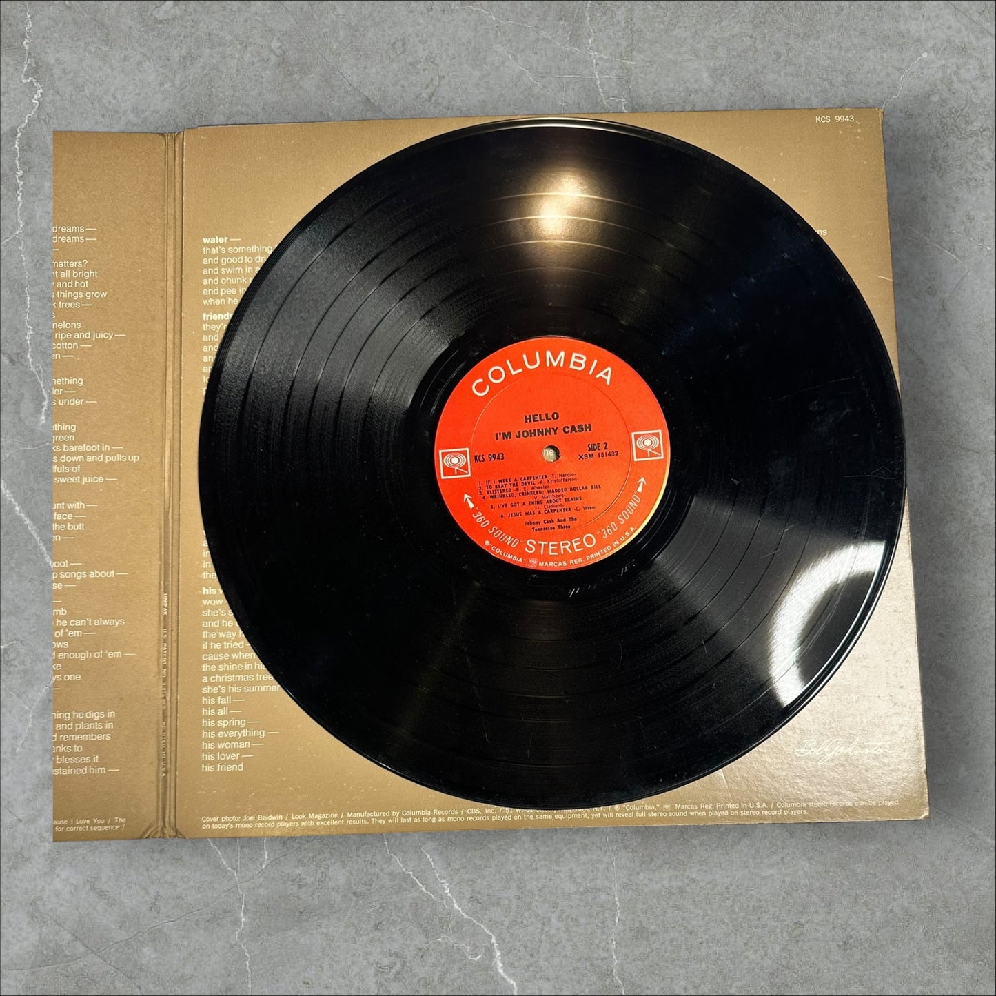 Johnny Cash - Hello I'm Johnny Cash Vinyl