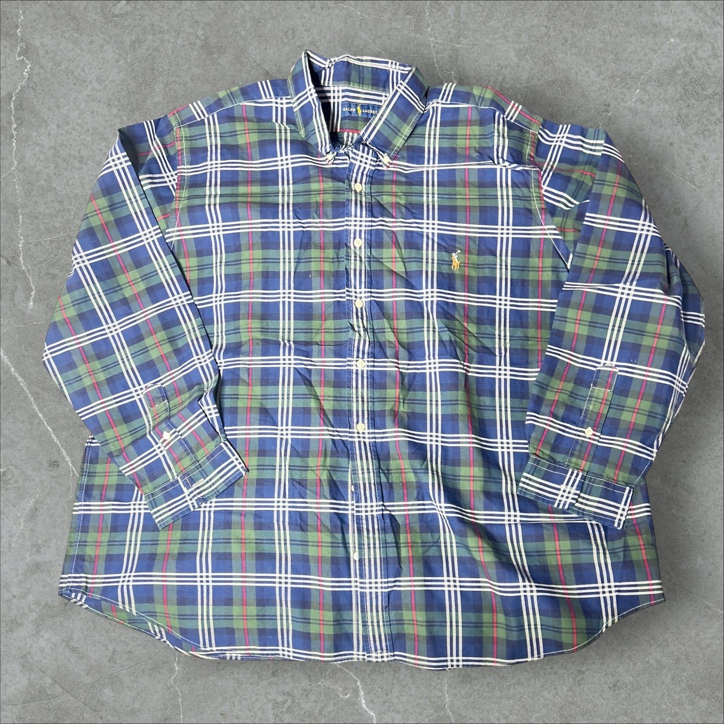 Polo Ralph Lauren Flannel Button Down (3XB)