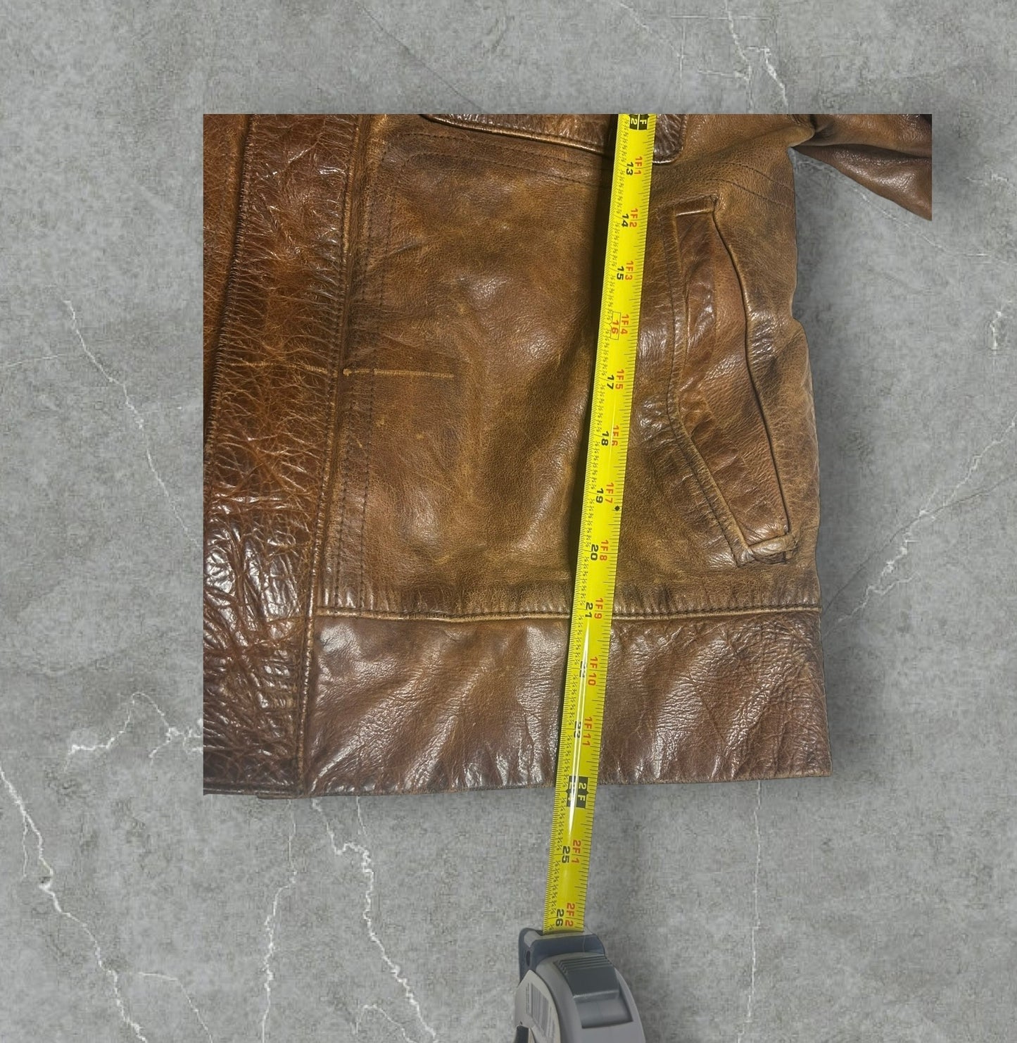 Gap Leather Jacket (XL)