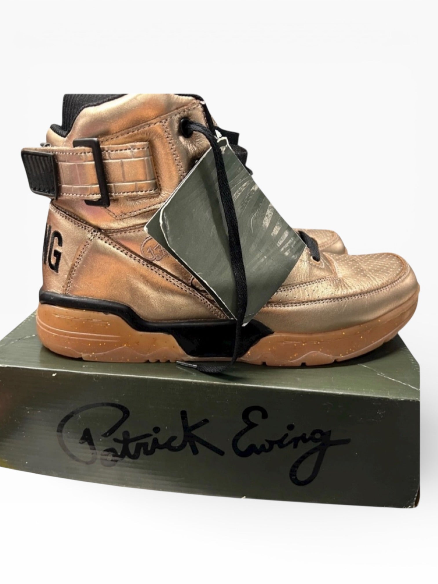 Patrick Ewing 33 HI Rose Gold MENS 13)