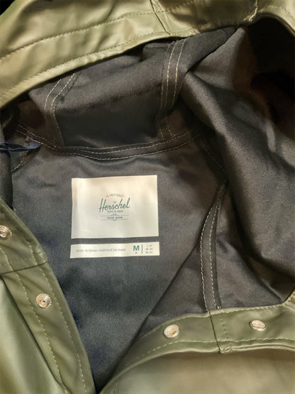 Herschel Supply Co. Classic Olive Mallard Rain Coat (M)