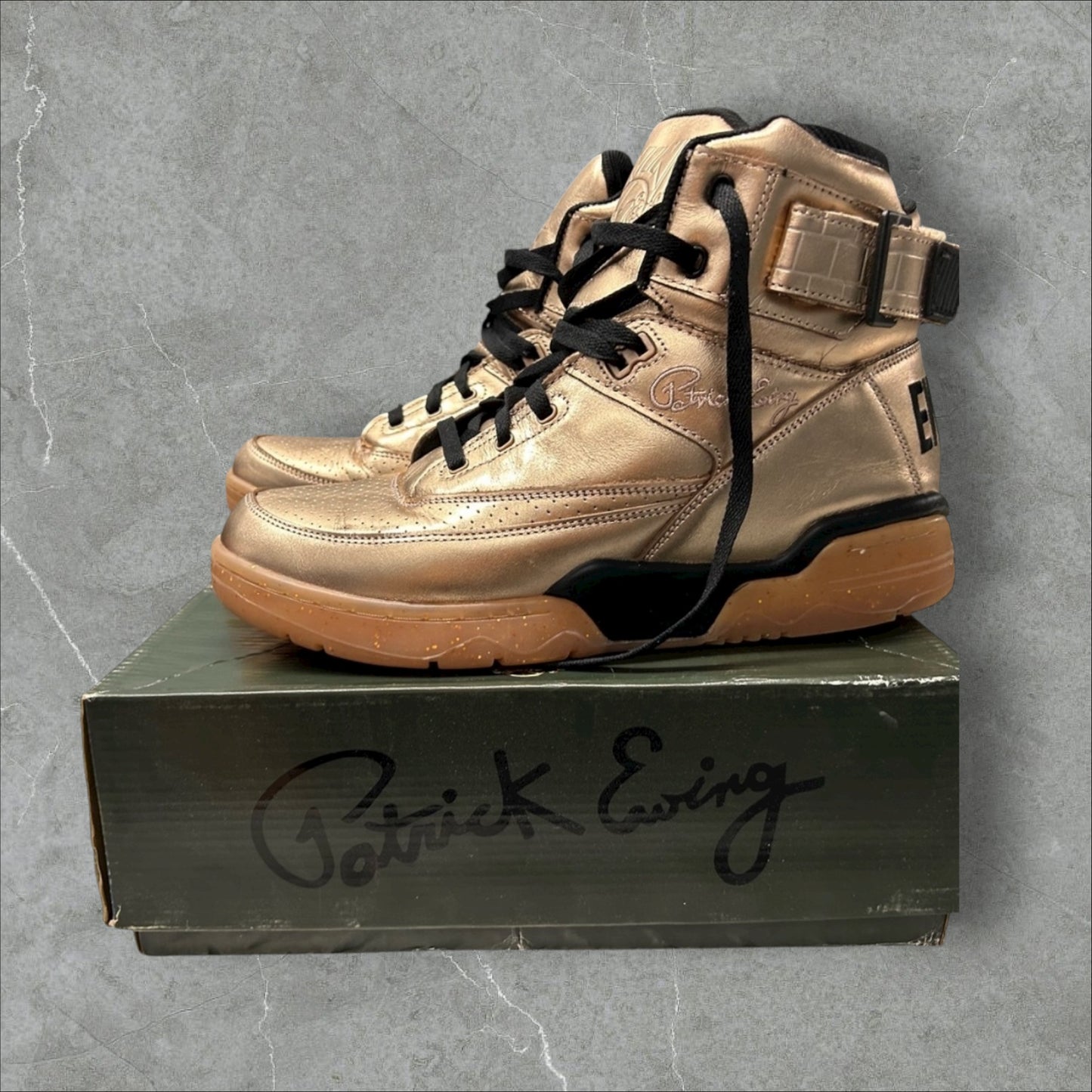 Patrick Ewing 33 HI Rose Gold MENS 13)