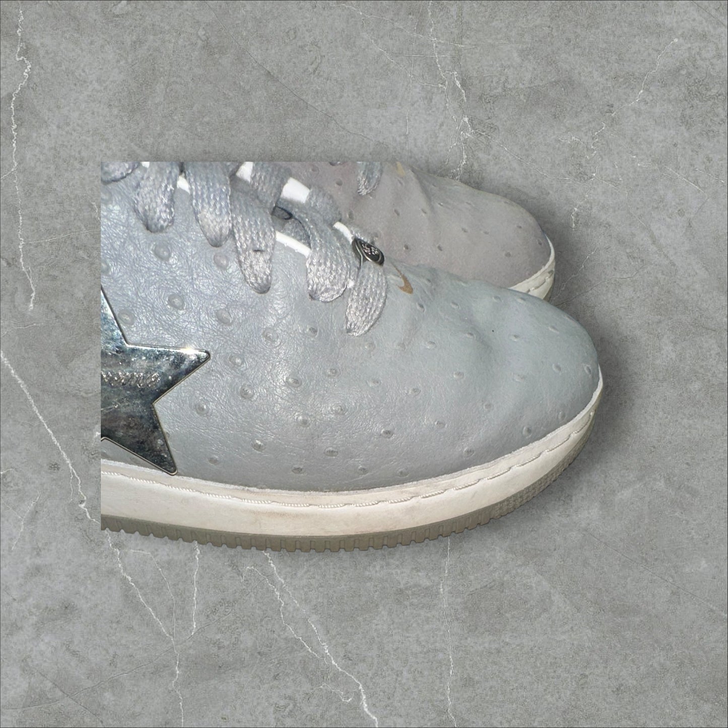 Supreme Nike Air Force One Ostrich Grey (MENS 10)