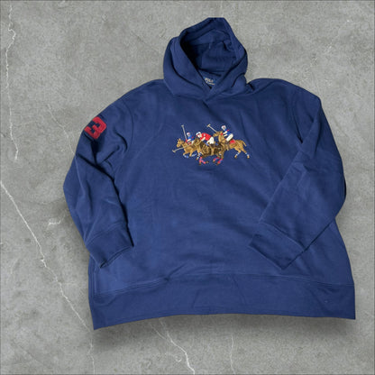 Polo Ralph Lauren Triple Pony Fleece Hoodie (3X)