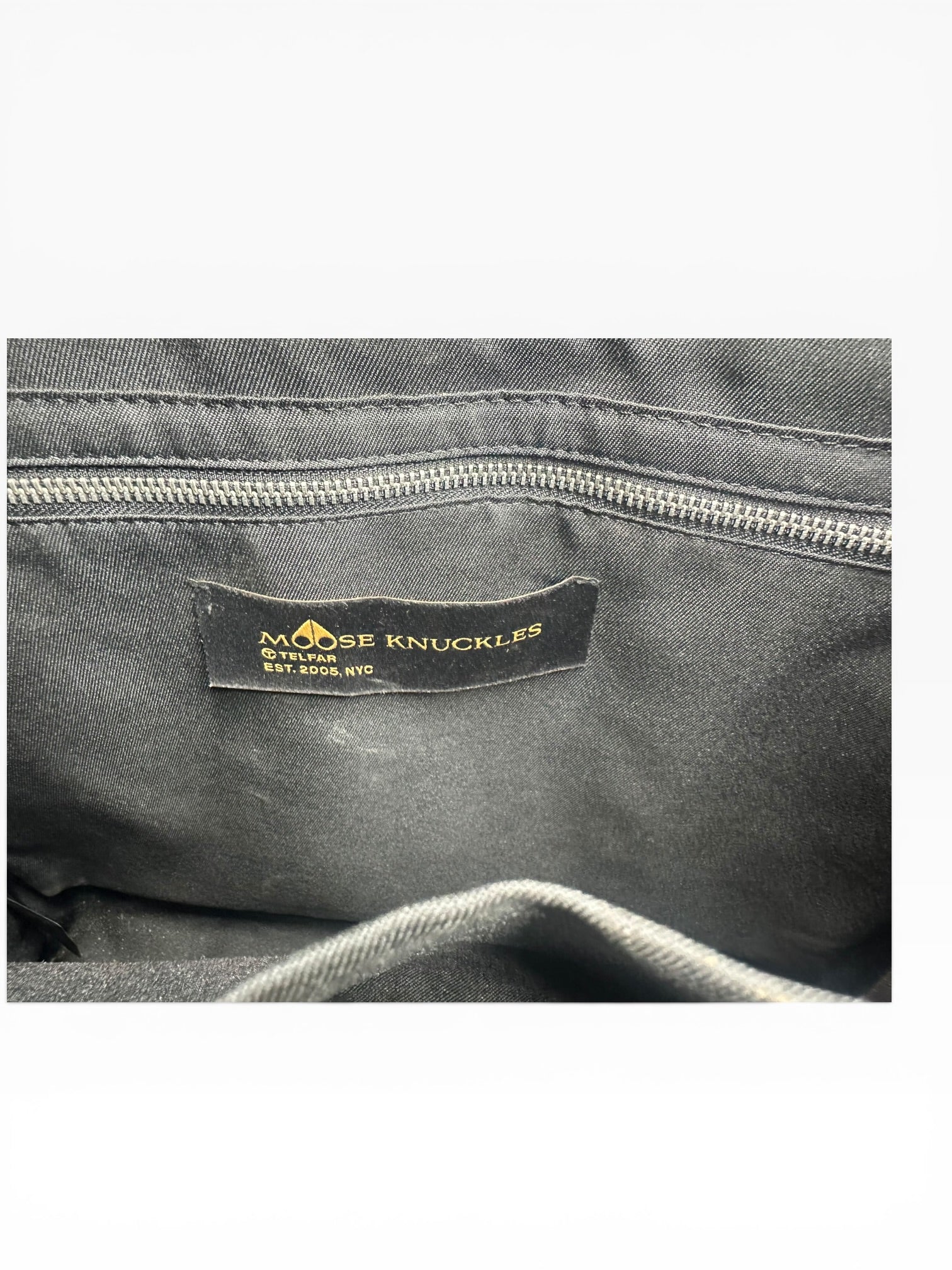 Moose Knuckle X Telfar Leather Quilted Shopper Bag