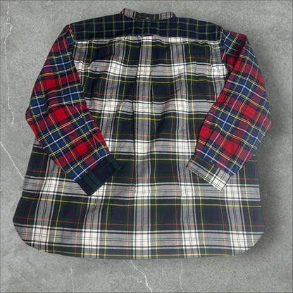 Polo Ralph Lauren Plaid Classic Fit Quarter Button(2XB)