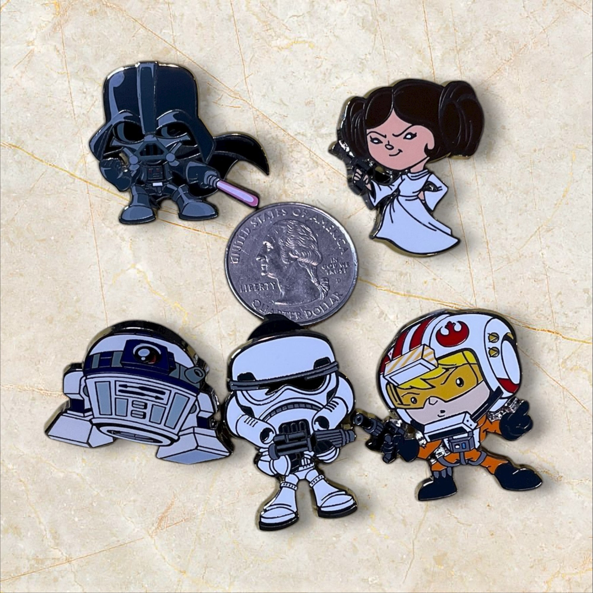 Star Wars ‘cuties’ Disney Pin Set