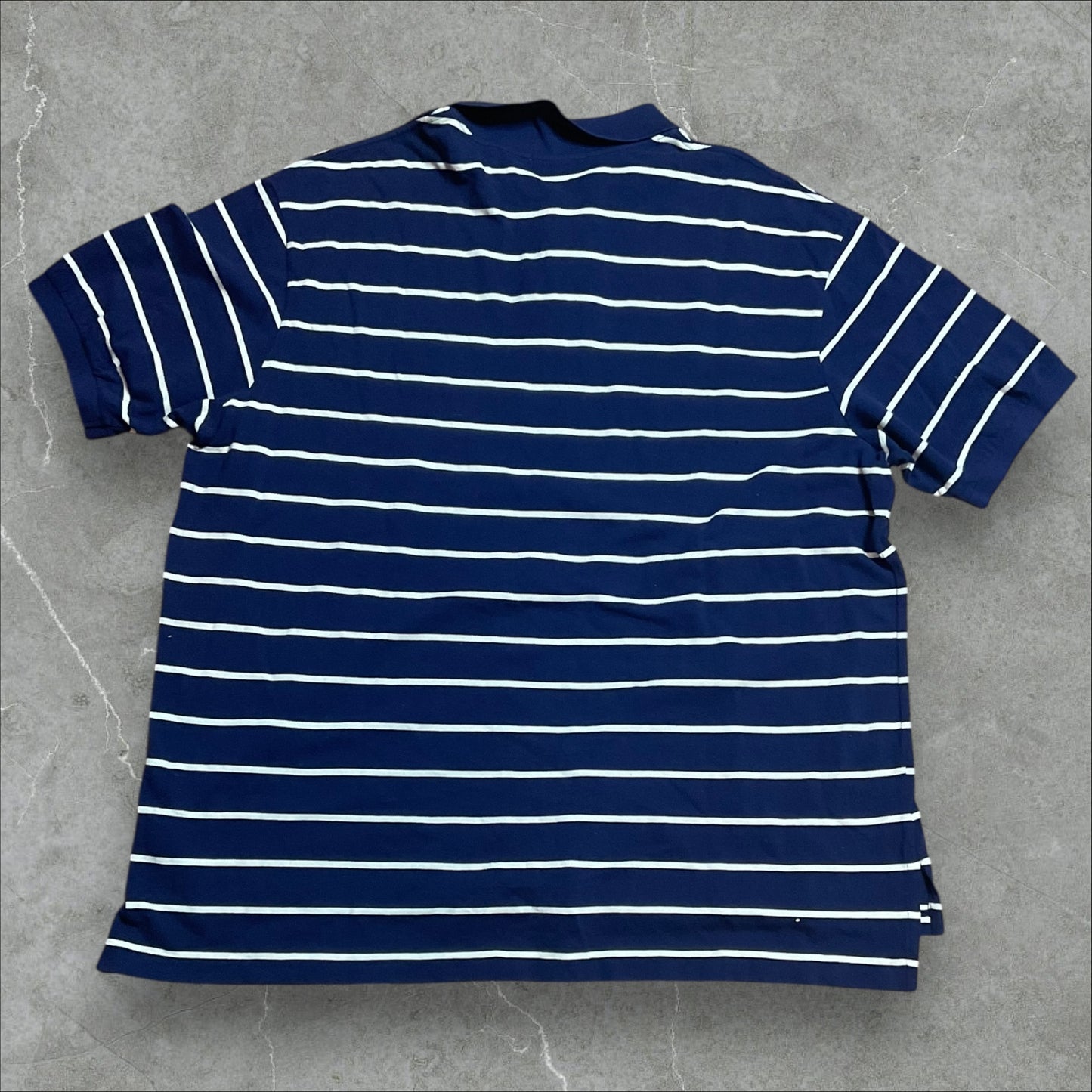 Polo Ralph Lauren Blue Stripe Polo (3XB)