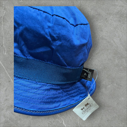 Coach Reversible Blue Bucket Hat
