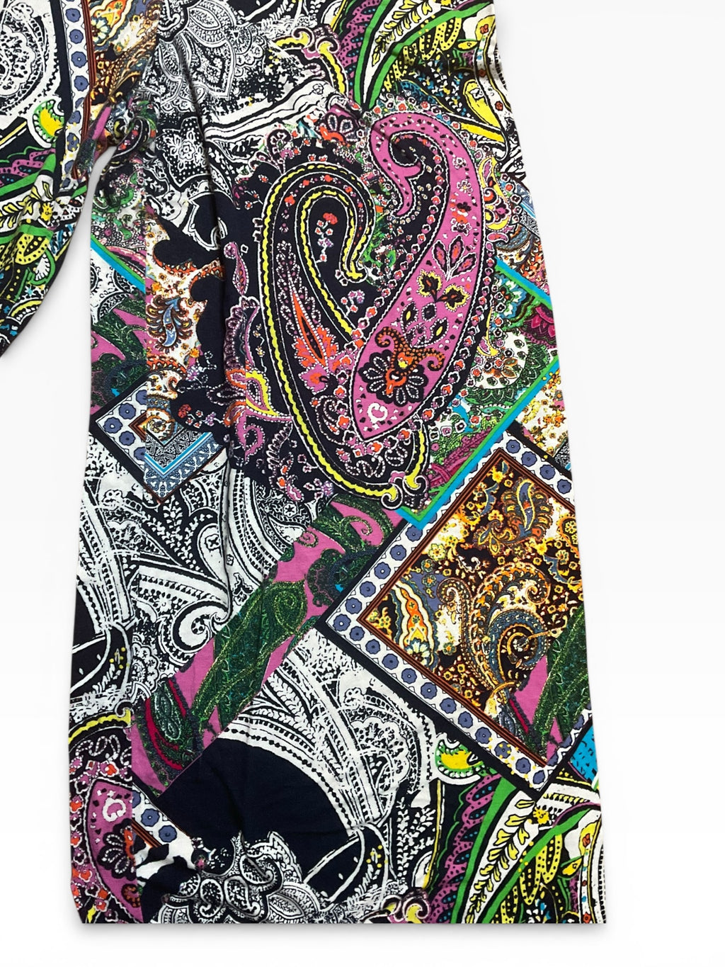 Lauren Ralph Lauren Paisley Wide Leg Pants (M)