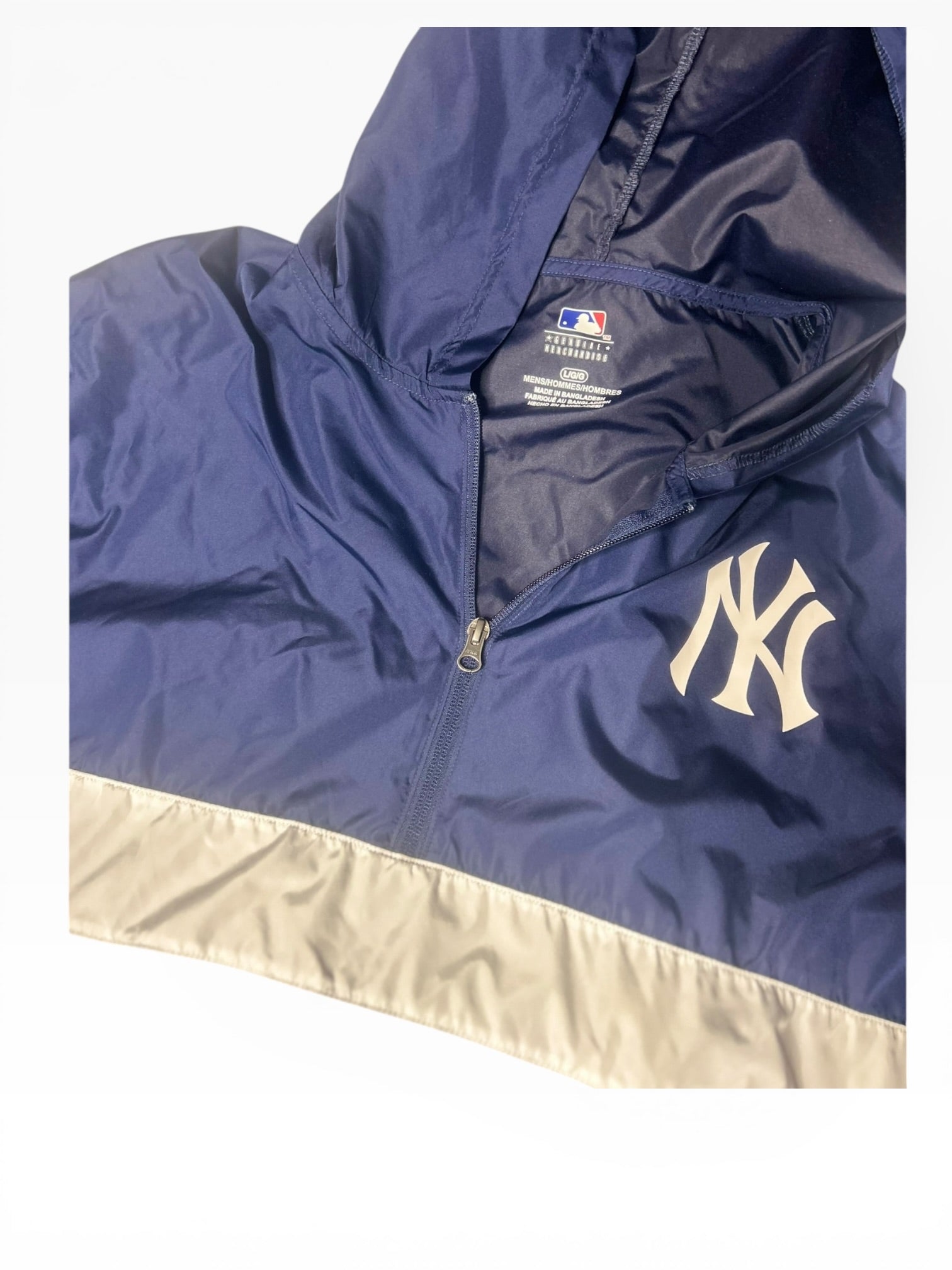 MLB New York Yankee pullover Windbreaker Jacket (L)