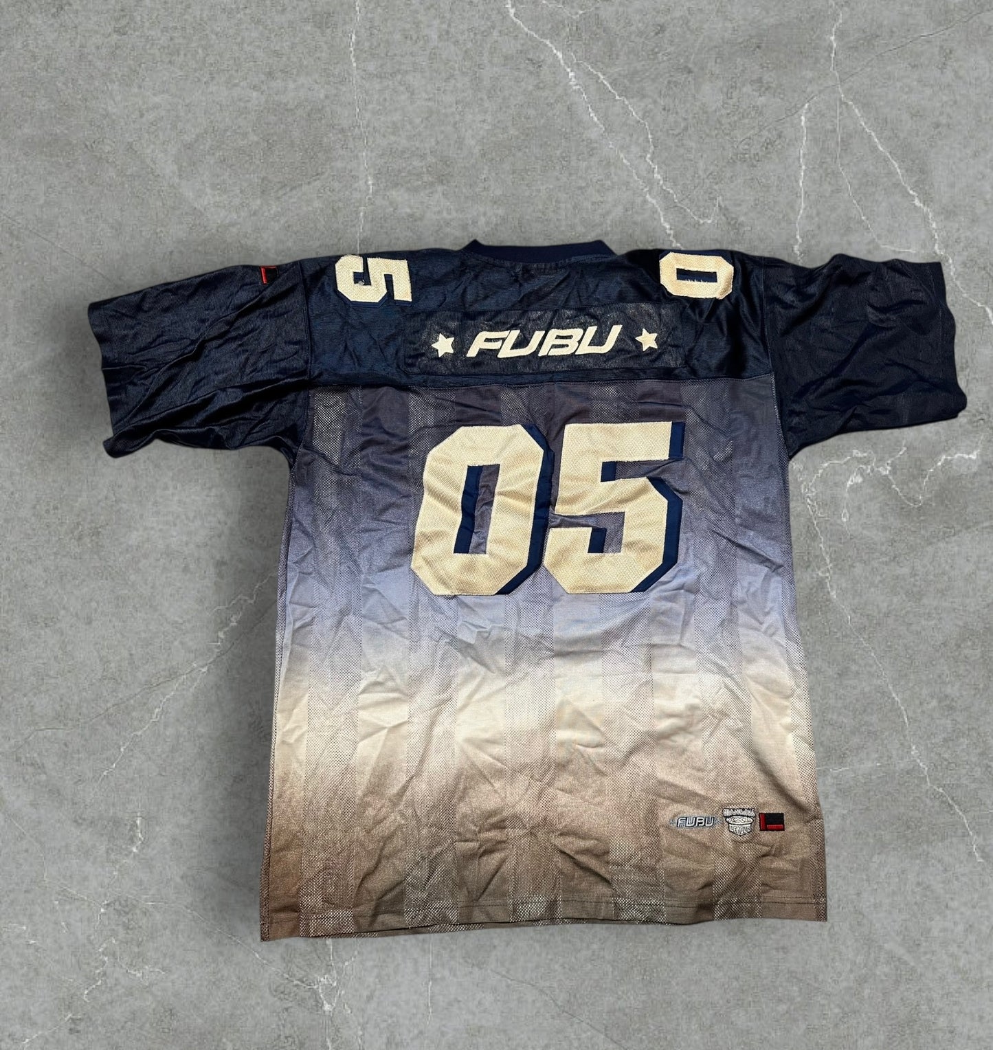 FUBU 05’ Blue Ombré Jersey (XL)