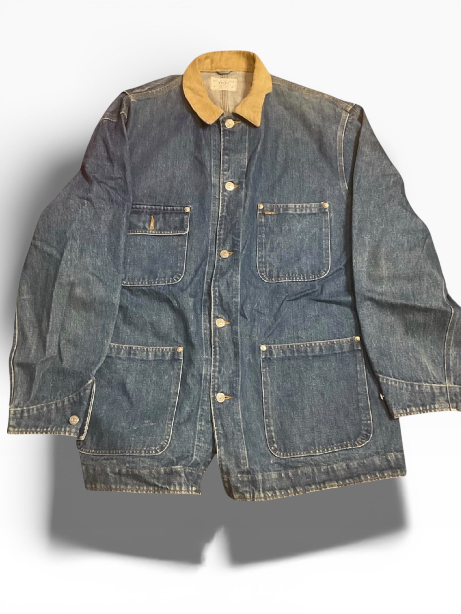 Polo Ralph Lauren Chore Jacket Corduroy Collar (L)