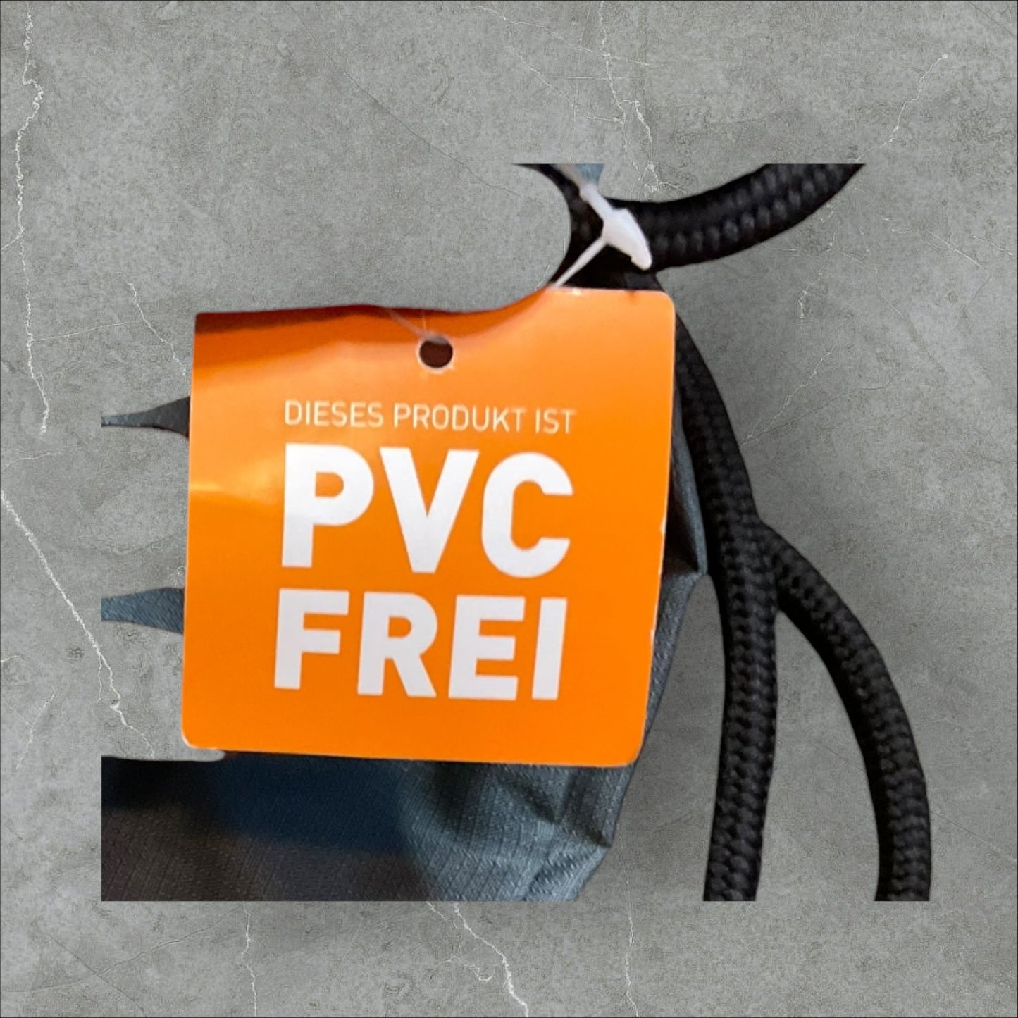 2018 Gore-tex Grey Drawstring Bag