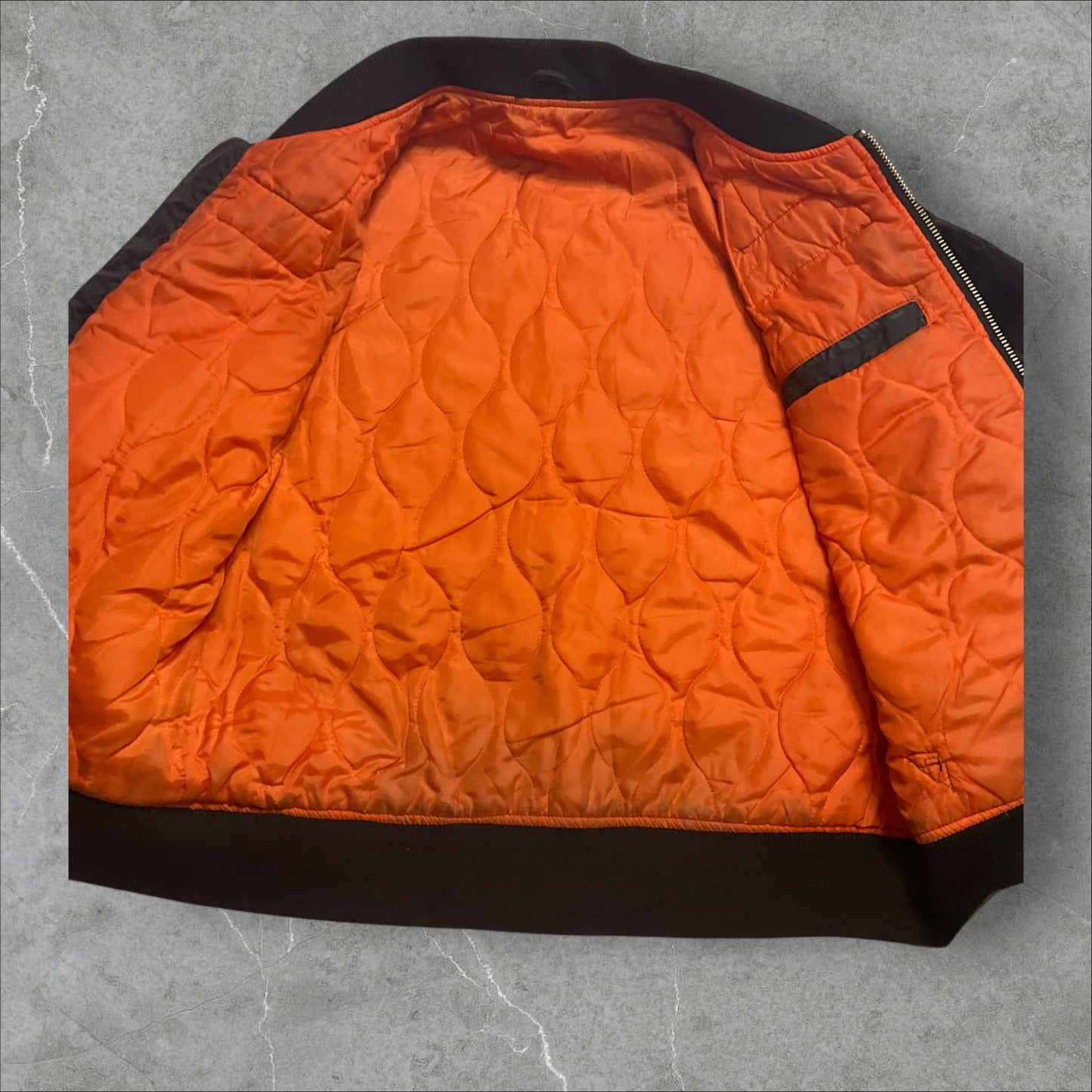 Patchwork Bomber Jacket (No size)