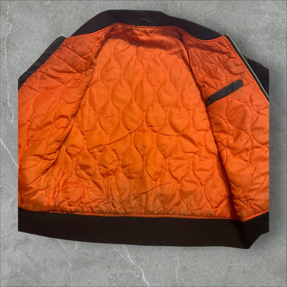 Patchwork Bomber Jacket (No size)