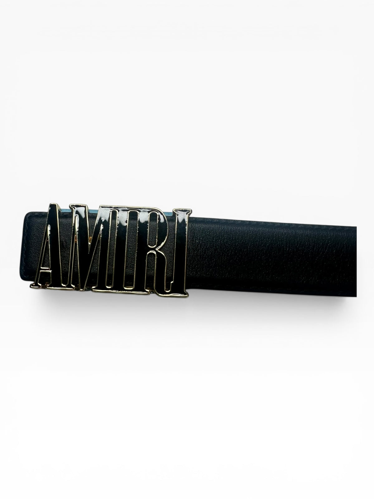 Amiri Belt & Wooden Hanger