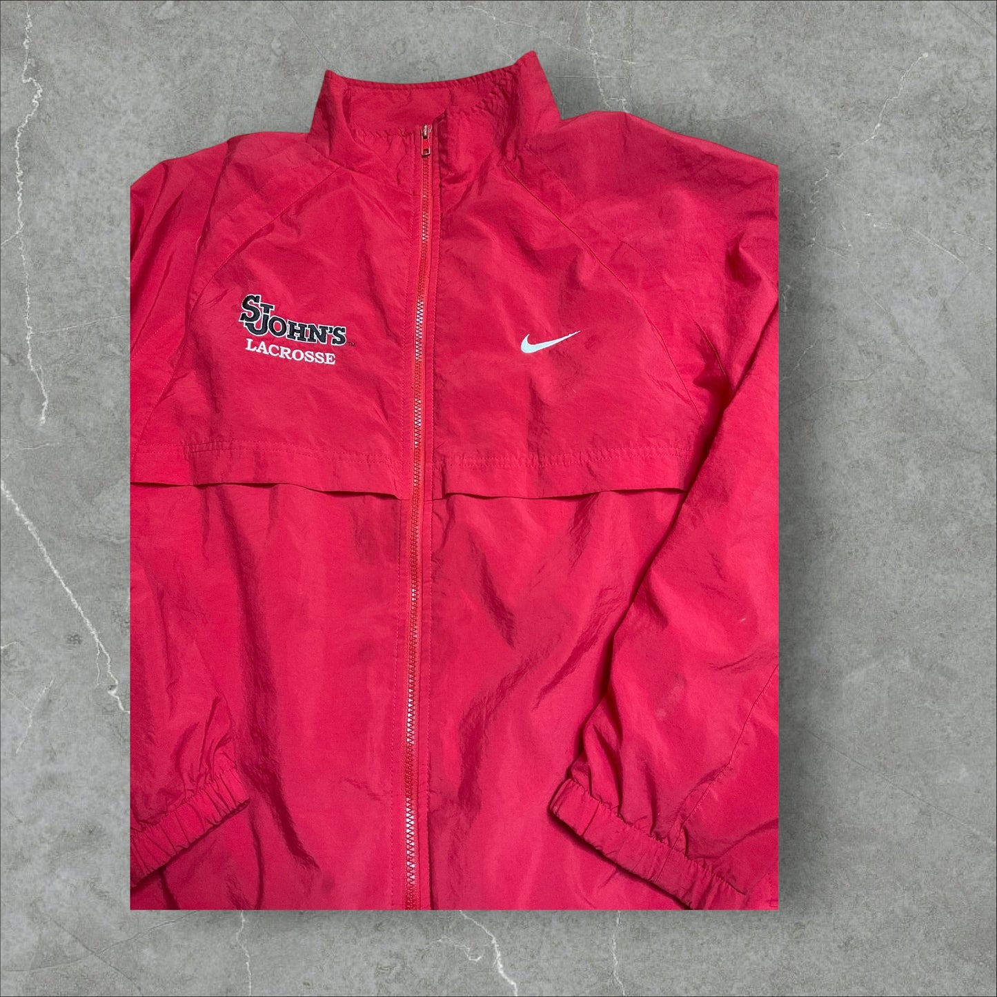 Vintage Nike ‘St.John’s Lacrosse’ Track Jacket (Xl)