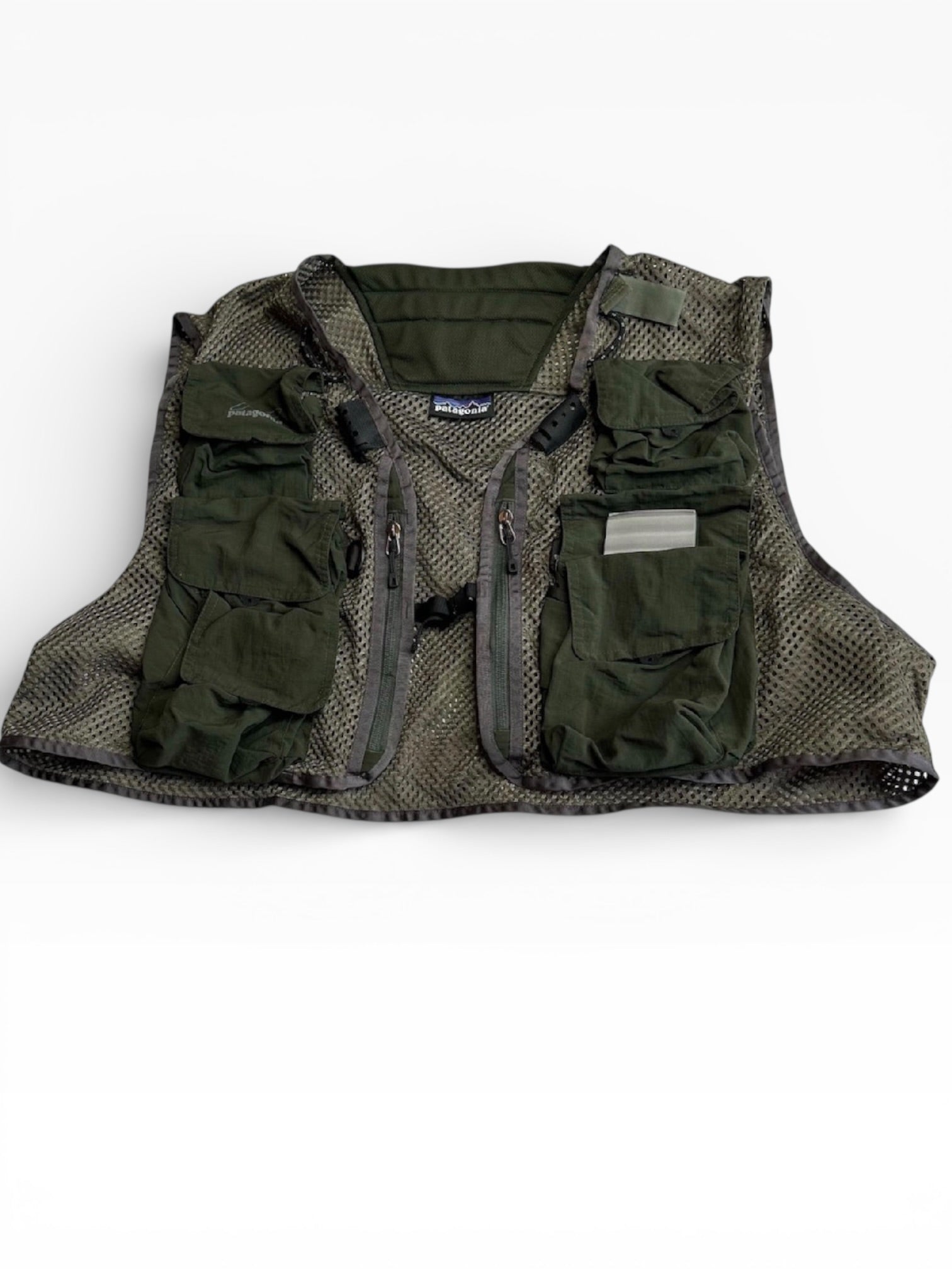Pantagonia Olive Mesh Master II Fishing Vest (XL)