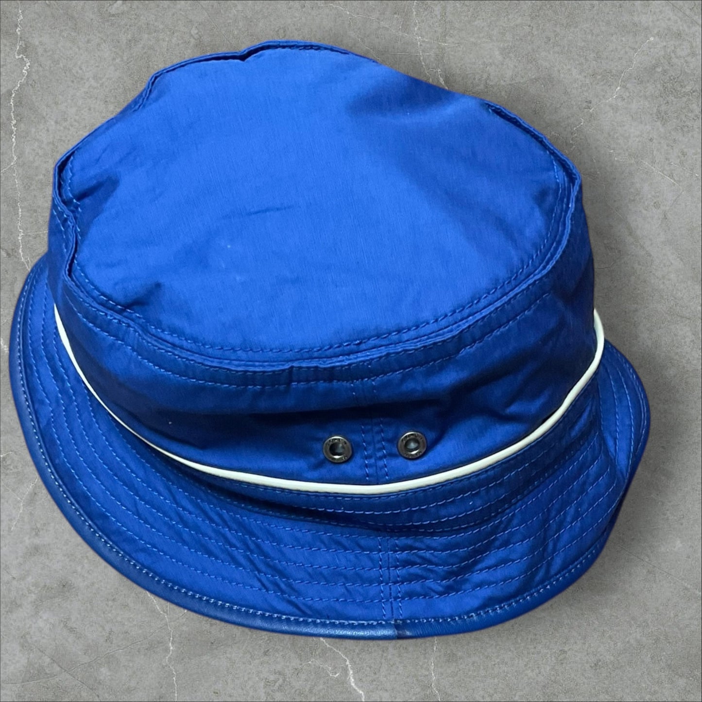 Coach Reversible Blue Bucket Hat