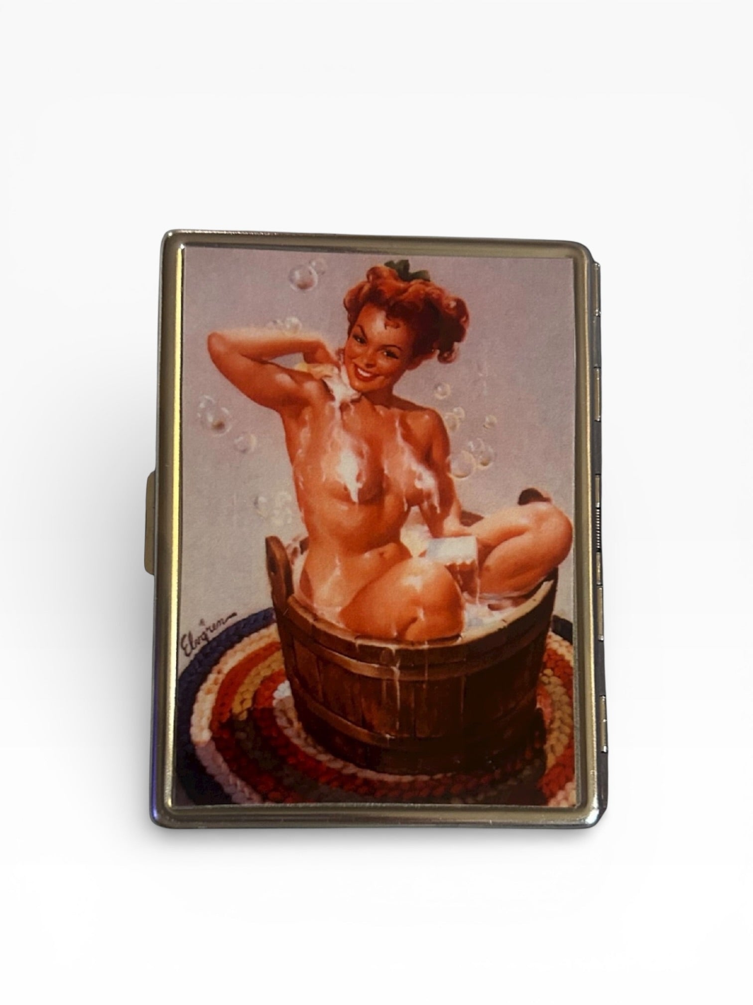 'Bathing Pin Up Girl' Cigeratte Holder