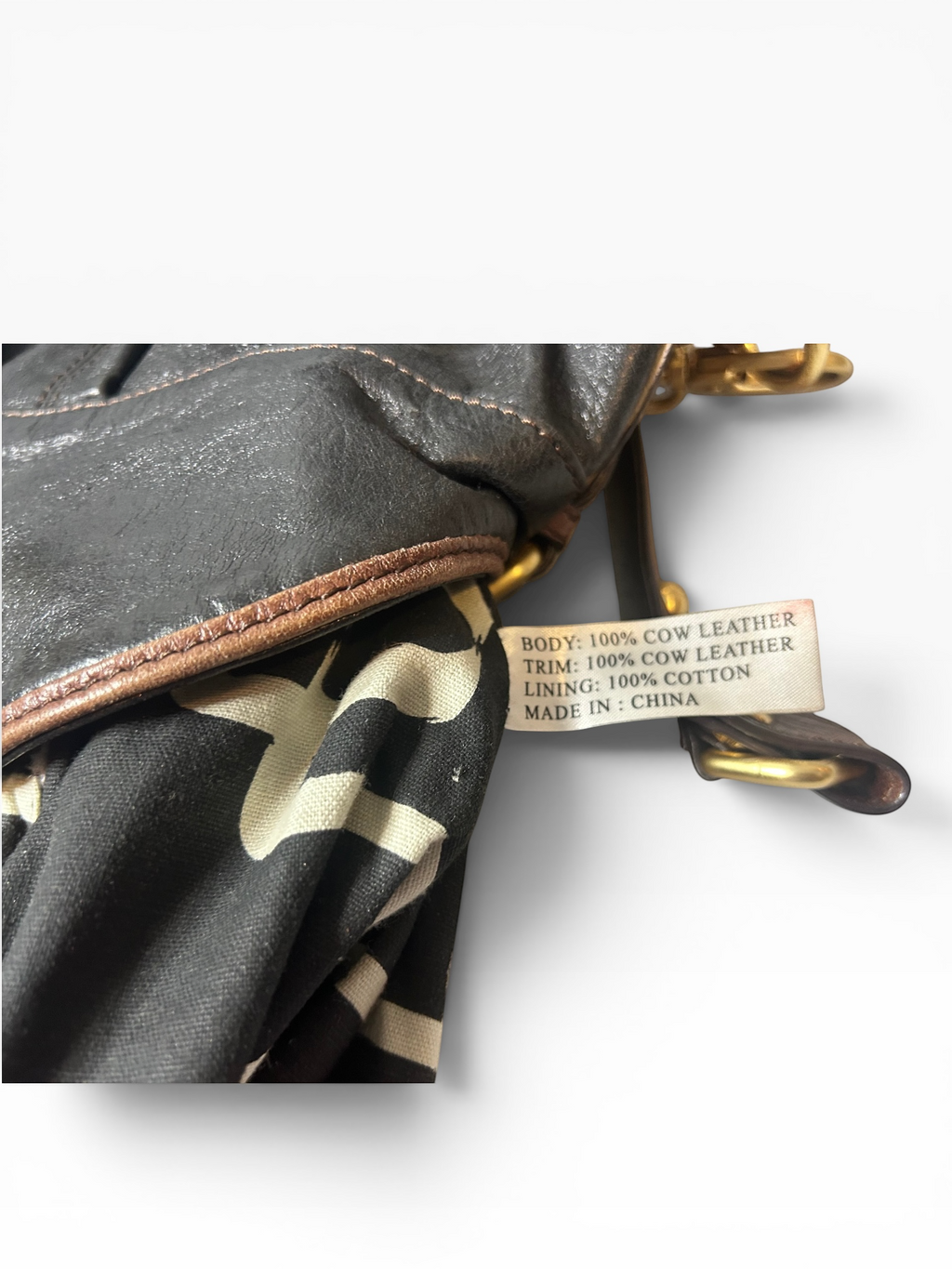 Steve by Steve Madden Black Leather Crossbody